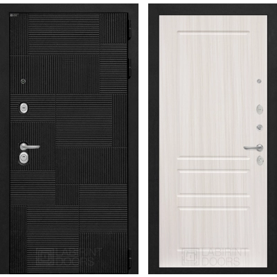 Входная дверь PAZL 03 - Сандал белый