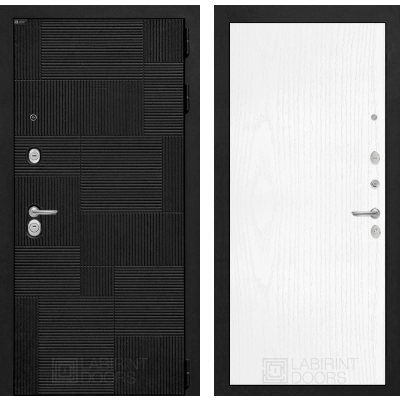 Входная дверь PAZL 07 - Белое дерево