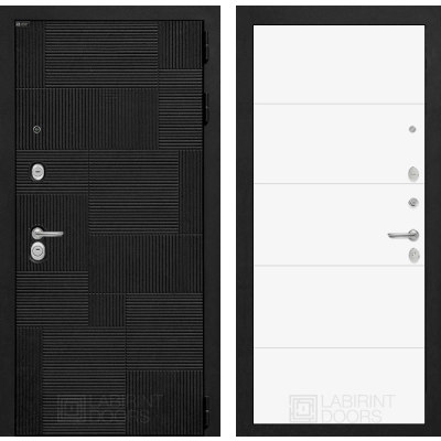 Входная дверь PAZL 13 - Белый софт