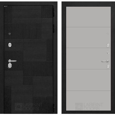 Входная дверь PAZL 13 - Грей софт