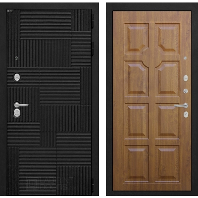 Входная дверь PAZL 17 - Золотой дуб