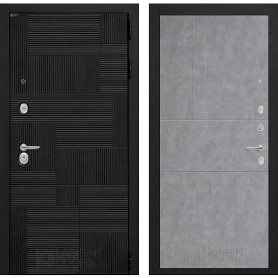 Входная дверь PAZL 21 - Бетон светлый