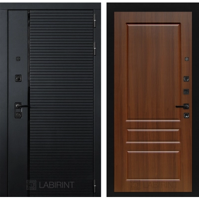 Входная дверь PIANO 03 - Орех бренди