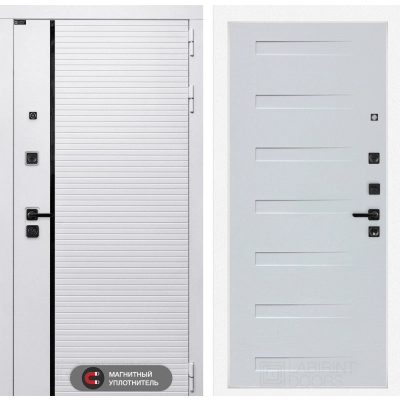 Входная дверь ROYAL 14 - Дуб кантри белый горизонтальный