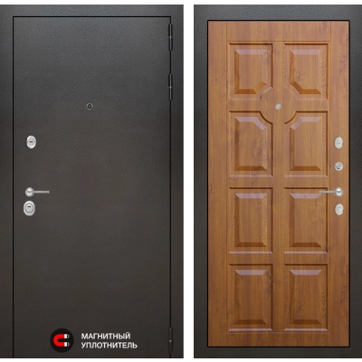 Входная дверь SILVER 17 - Золотой дуб