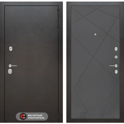 Входная дверь SILVER 24 - Графит софт