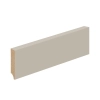 Плинтус напольный МДФ 70*16*2400 ПЭТ, Крем силк (Cream silk) бежевый матовый