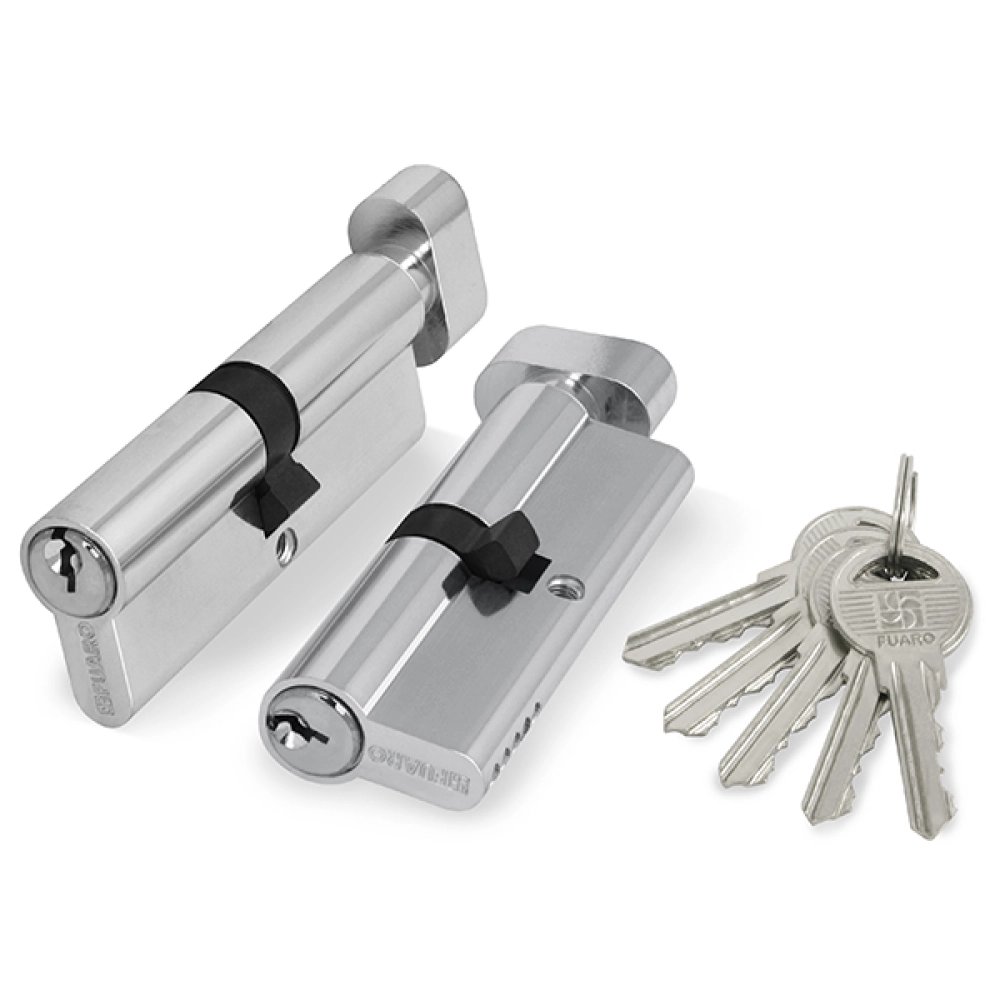 Цилиндровый механизм (100 ZM/90) 1000ZMKnob90(40+10+40) CP хром 5Key с вертушкой — купить в Москве | Стильные Двери Цилиндровый механизм (100 ZM/90) 1000ZMKnob90(40+10+40) CP хром 5Key с вертушкой